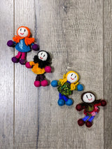 Felt Girl Brooch