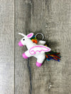 Felt Unicorn Keyring