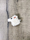 Felt Sheep Head Brooch