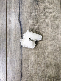 Felt Sheep Head Brooch
