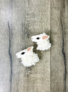 Felt Sheep Head Brooch