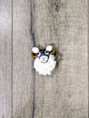Felt Ram Brooch