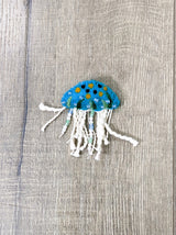 Felt Jellyfish Brooch