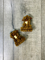 Felt Highland Cow Brooch