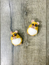 Felt Hamster Brooch