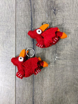 Felt Dragon Keyring