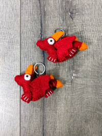 Felt Dragon Keyring