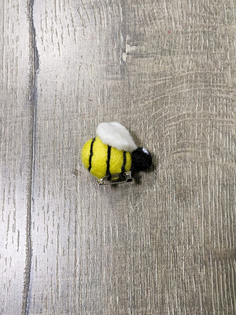 Felt Bee Brooch