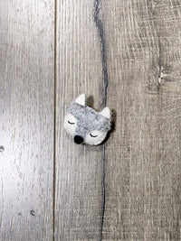 Felt Fox Brooch