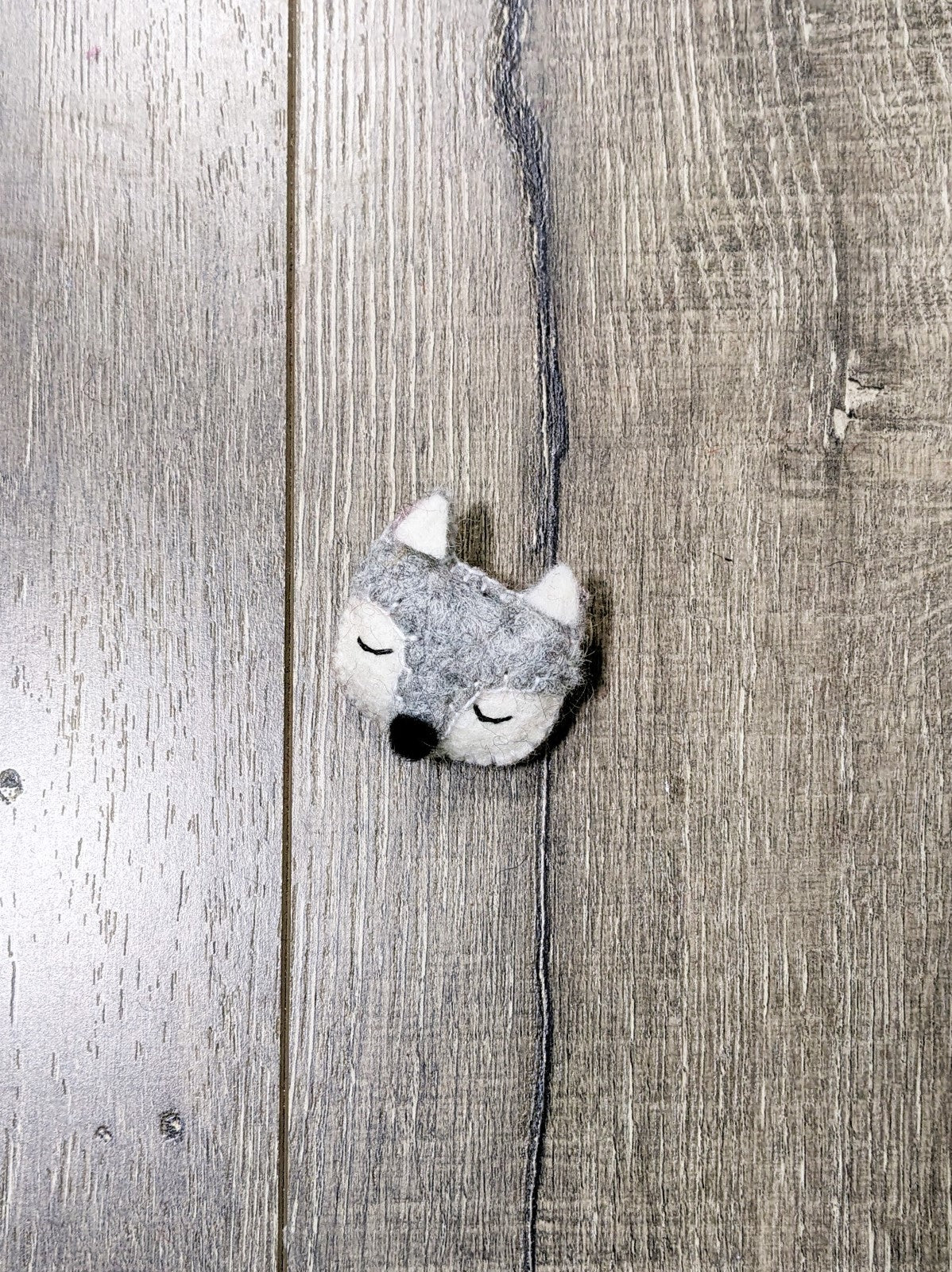 Felt Fox Brooch