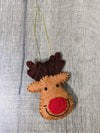 Felt Reindeer Head