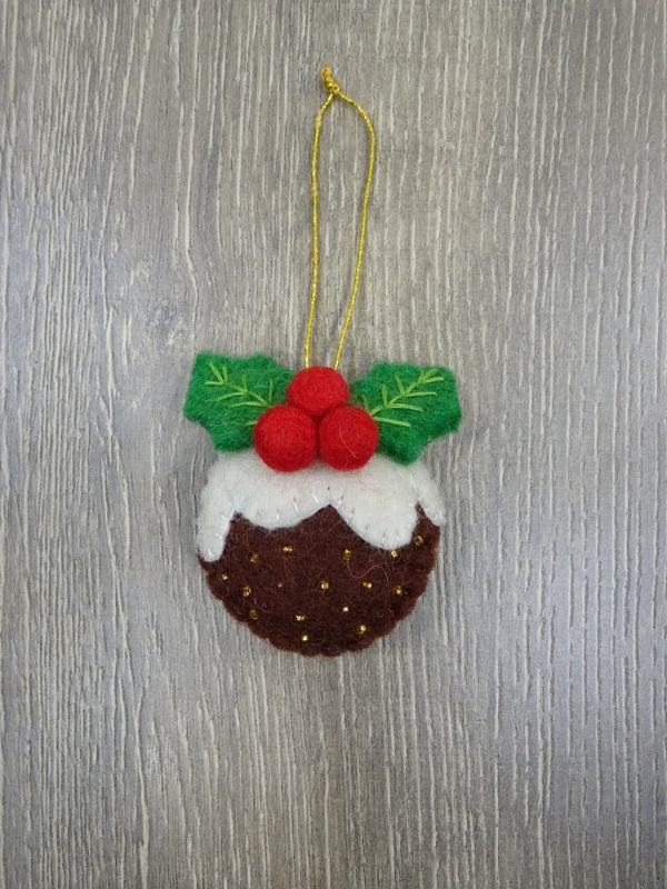 Felt Xmas Pudding