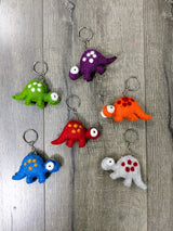 Felt Dinosaur Keyring