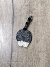 Felt Cat Bottom Brooch