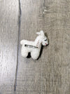 Felt Llama Brooch