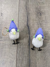 Felt Hanging White Bird with Hat