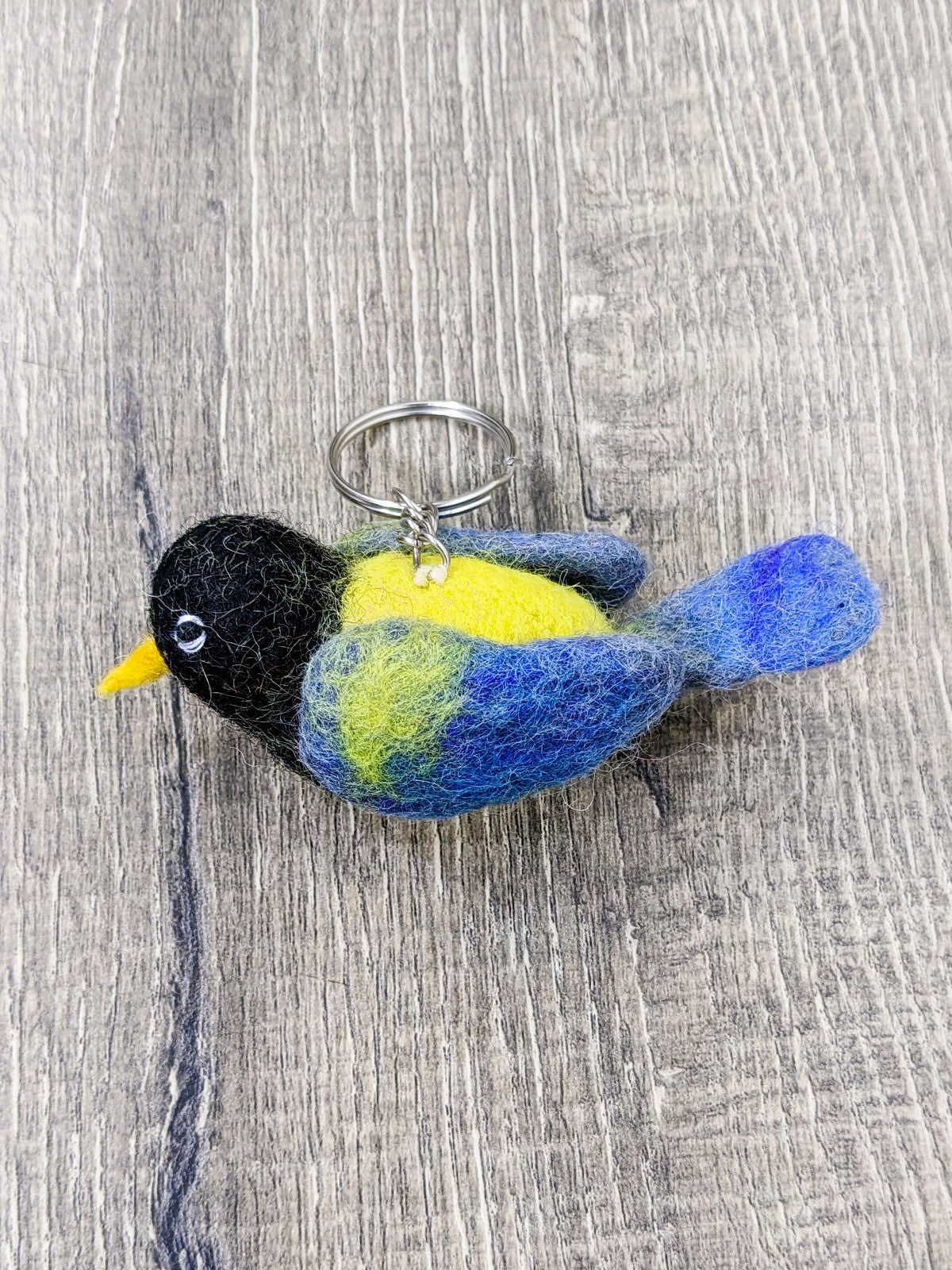Felt Bird Keyring