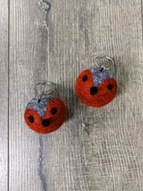 Felt Robin Keyring