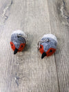 Felt Tiny Robin Keyring