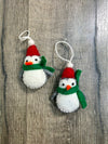 Felt Christmas Penguin Hanger