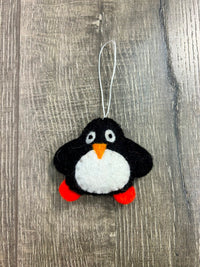 Felt Black Penguin Penguin Hanger