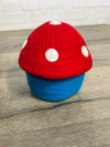 Felt Mushroom Pot With Lid
