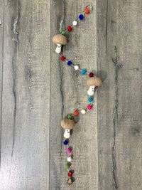 Felt Mushroom String
