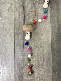 Felt Mushroom String
