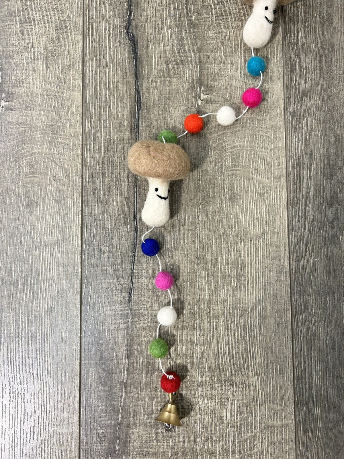 Felt Mushroom String