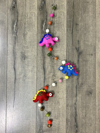 Felt Dinosaur String