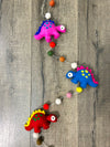Felt Dinosaur String