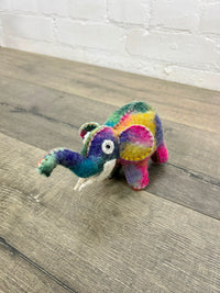 Felt Multicolour Elephant