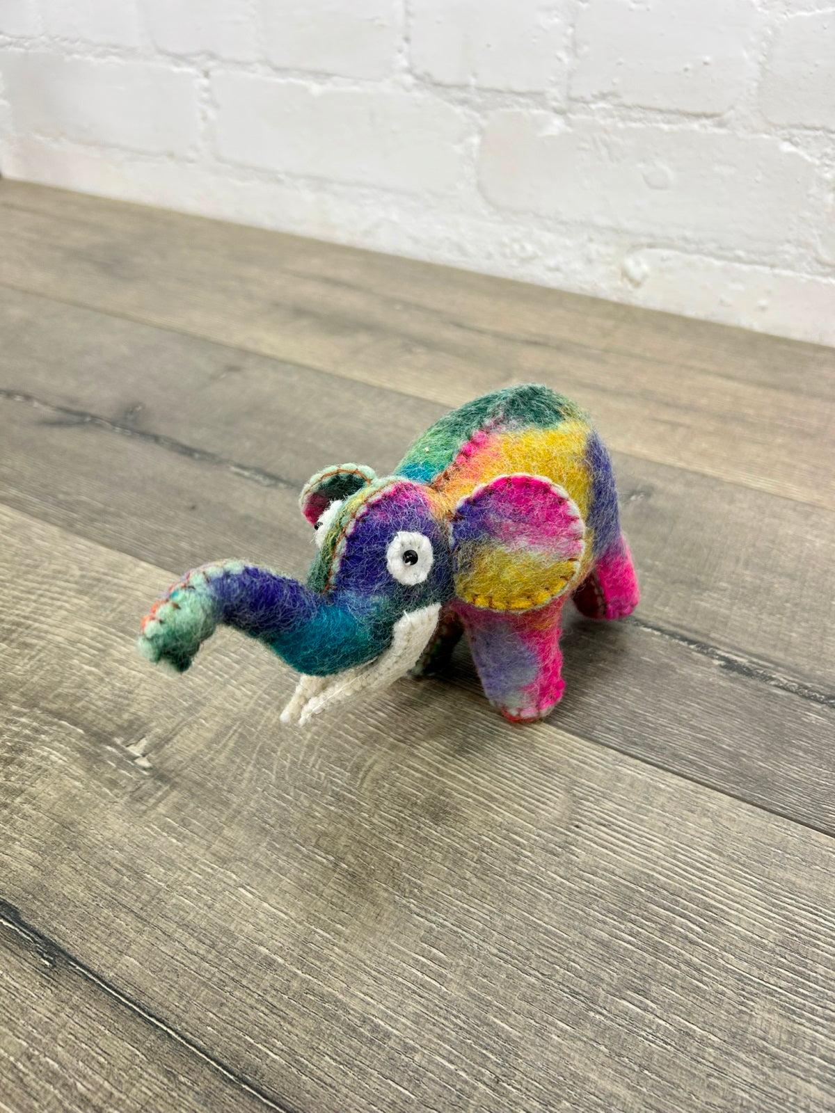 Felt Multicolour Elephant
