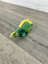 Green Felt Dinosaur