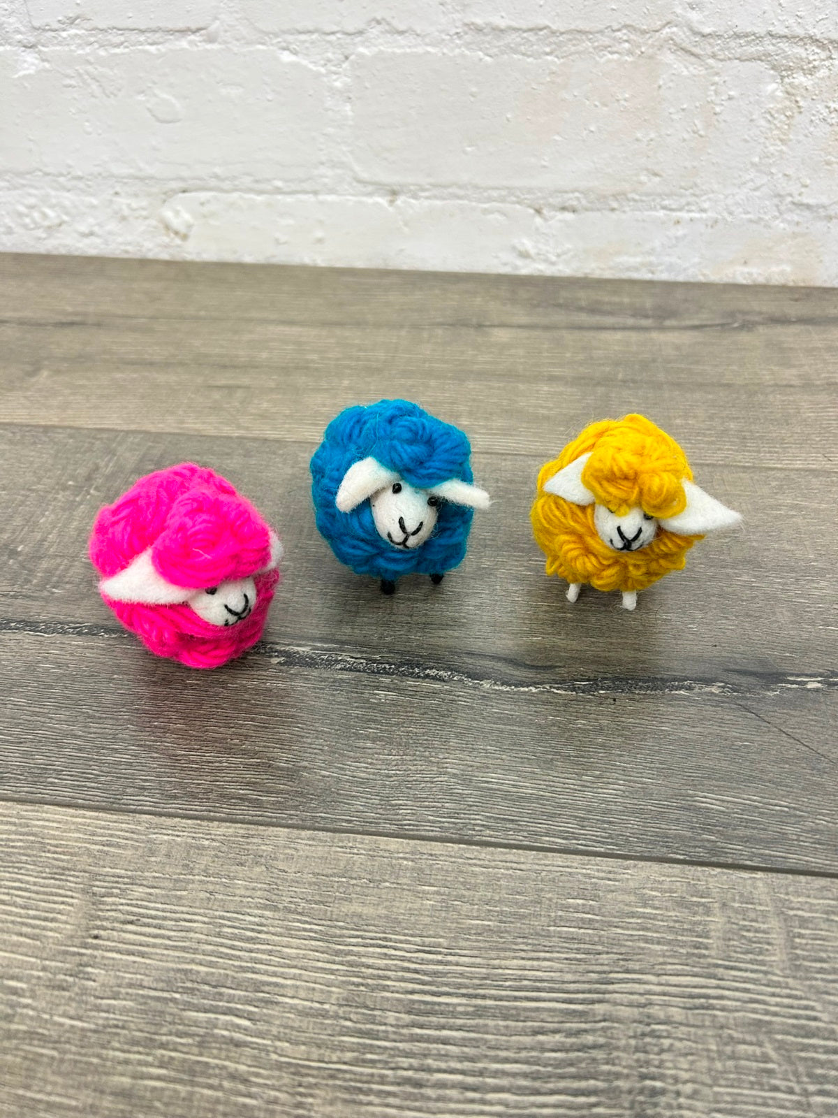 Felt Woolly Sheep