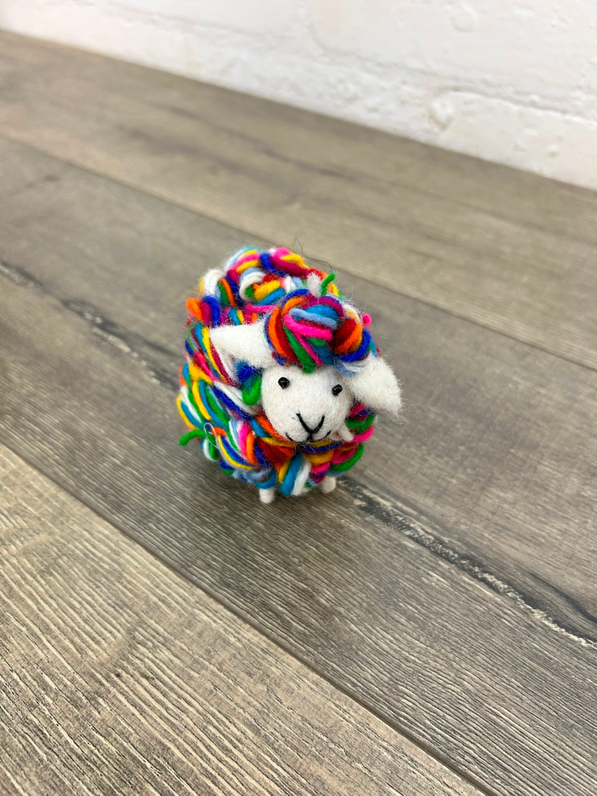 Woolly Rainbow Felt Sheep