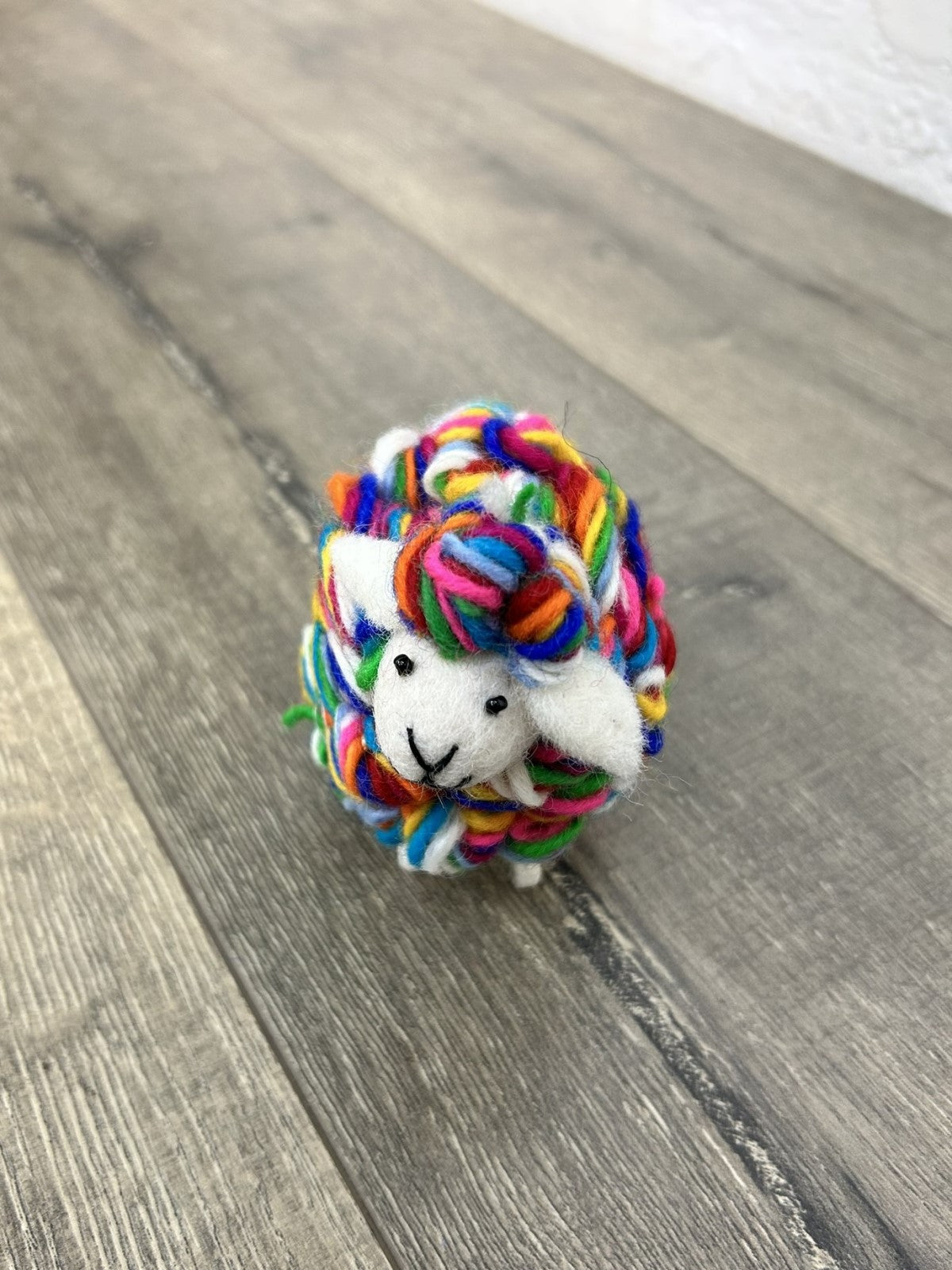 Woolly Rainbow Felt Sheep