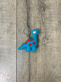 Felt Diplodocus Keyring