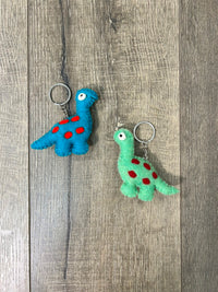 Felt Diplodocus Keyring