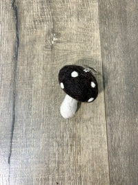 Felt Toadstool Keyring