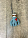 Felt Sloth Keyring