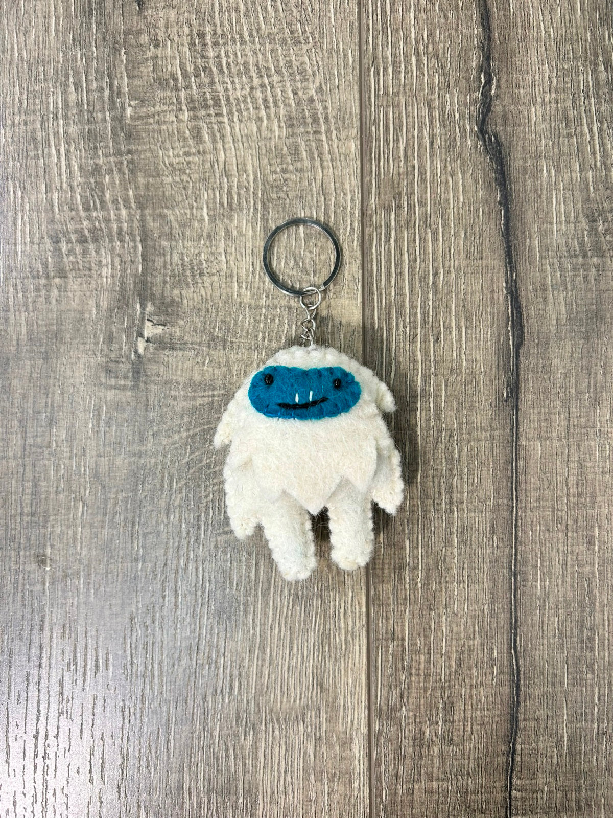 Felt Yeti Keyring