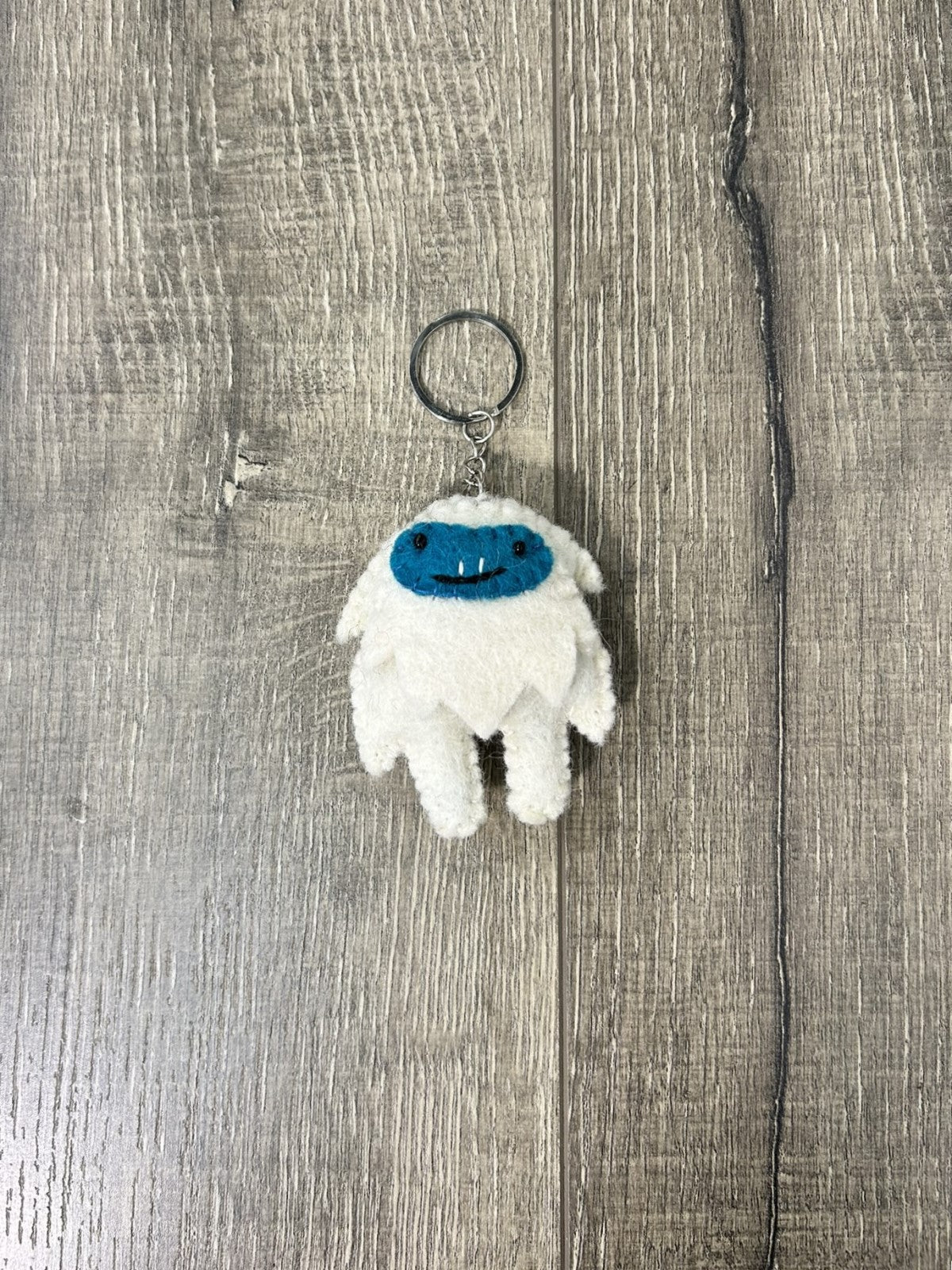 Felt Yeti Keyring