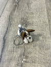 Felt Dog Keyring