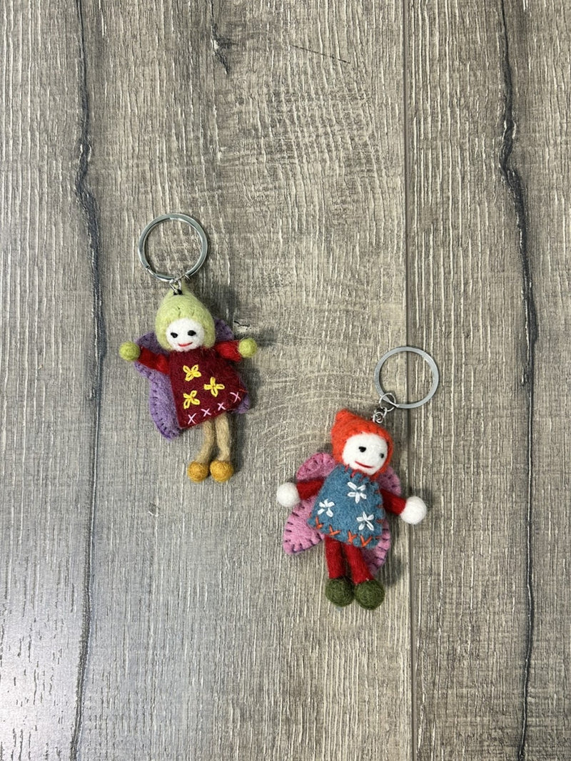 Felt Fairy Keyring