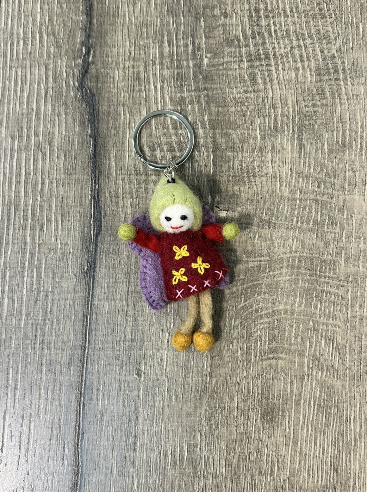 Felt Fairy Keyring