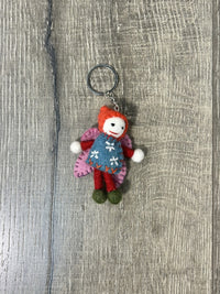 Felt Fairy Keyring