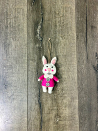 Felt Bunny Hanging