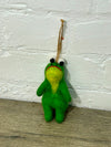 Felt Frog Finger Puppet