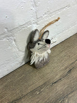 Felt Wolf Finger Puppet